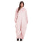 Snuggs Blanket Onesie Dusty Rose
